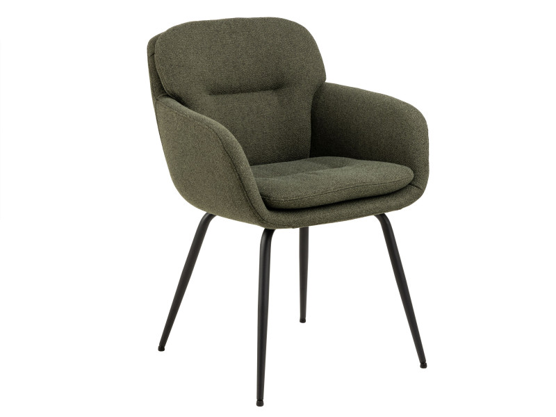 Krzesło Moss tapicerowane, Green 61 759231