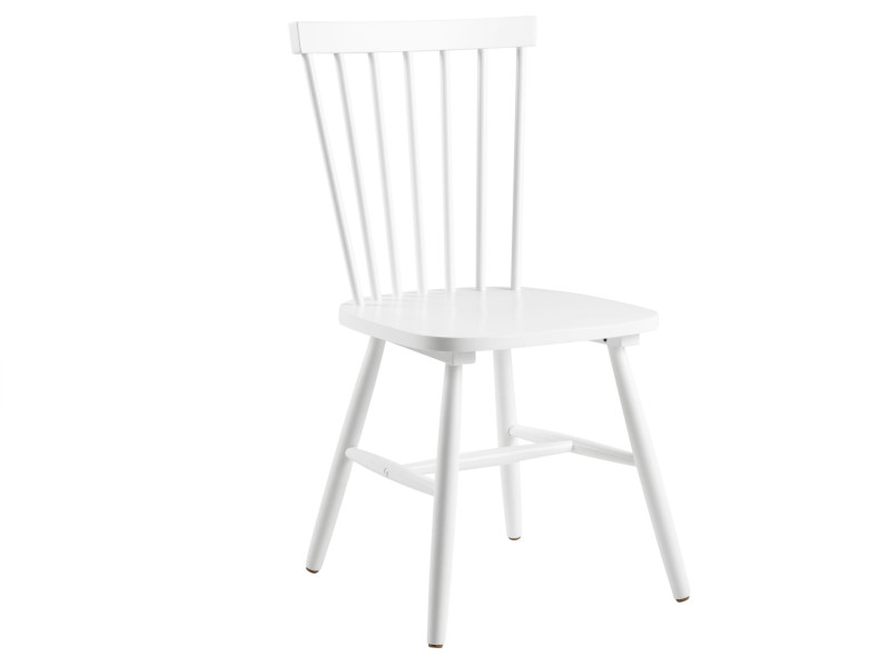 Krzesło Norden chair drewniane, kolor biały 759244