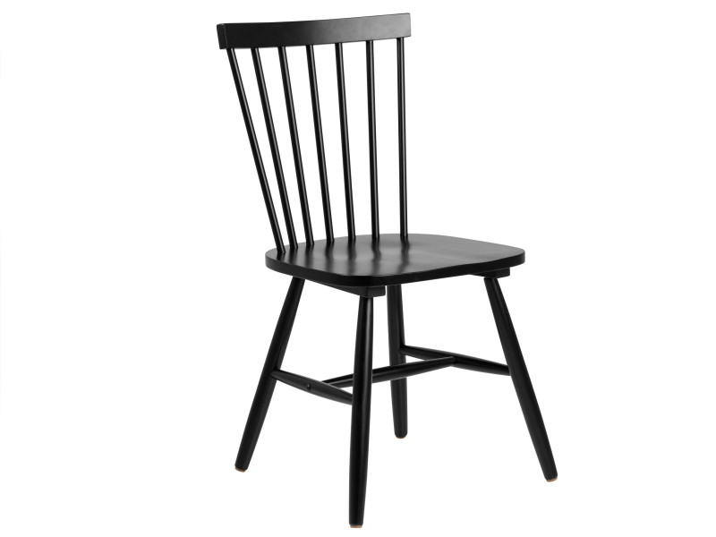 Krzesło Norden chair drewniane, kolor czarny 759245