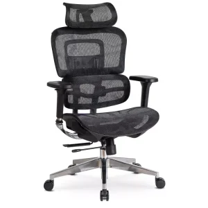 Krzesło Obrotowe Biurowe Fotel Ergonomiczny Biurowy Obrotowy Czarny NINO 219719 Krzesło Obrotowe Biurowe Fotel Ergonomiczny Biurowy Obrotowy Czarny NINO 219719