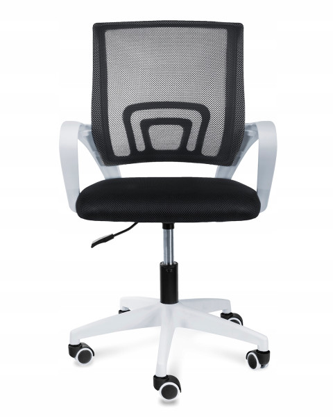 Krzesło Obrotowe Fotel Do Biurka Biura Smart Czarne 805649