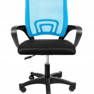 Krzesło Obrotowe Fotel Do Biurka Biura Smart Czarne/Turkusowe 805643 Krzesło Obrotowe Fotel Do Biurka Biura Smart Czarne/Turkusowe 805643