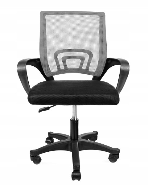 Krzesło Obrotowe Fotel Do Biurka Biura Smart Czarny/Szary 805638