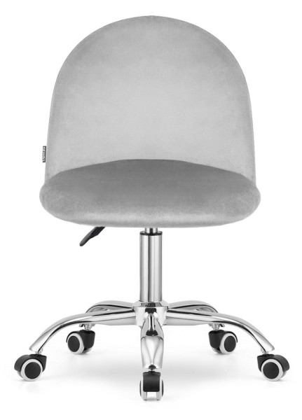 Krzesło obrotowe GLORIA OFFICE LIGHT GREY VELVET 790651