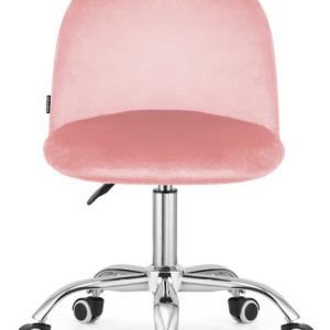 Krzesło obrotowe GLORIA OFFICE PINK VELVET 790633 Krzesło obrotowe GLORIA OFFICE PINK VELVET 790633