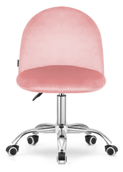 Krzesło obrotowe GLORIA OFFICE PINK VELVET 790633