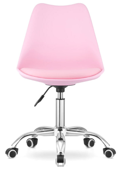 Krzesło obrotowe MONZA OFFICE PINK PU 790617