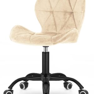 Krzesło obrotowe VASTO OFFICE VELVET BEIGE SMOKE 790656 Krzesło obrotowe VASTO OFFICE VELVET BEIGE SMOKE 790656