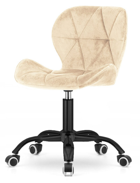 Krzesło obrotowe VASTO OFFICE VELVET BEIGE SMOKE 790656