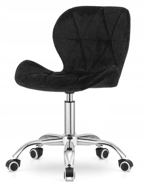 Krzesło obrotowe VASTO OFFICE VELVET BLACK 790641