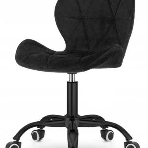 Krzesło obrotowe VASTO OFFICE VELVET BLACK SMOKE 790623