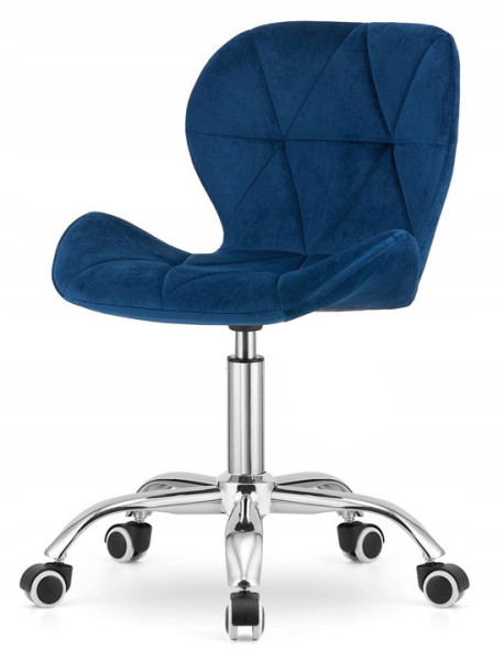 Krzesło obrotowe VASTO OFFICE VELVET BLUE 790631