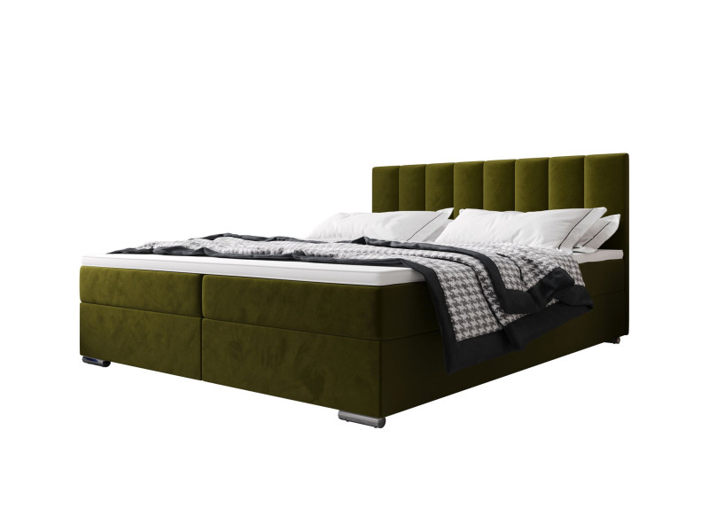 Łóżko kontynentalne ZILANO 2 180x200 itaka 65 Zielony 799932