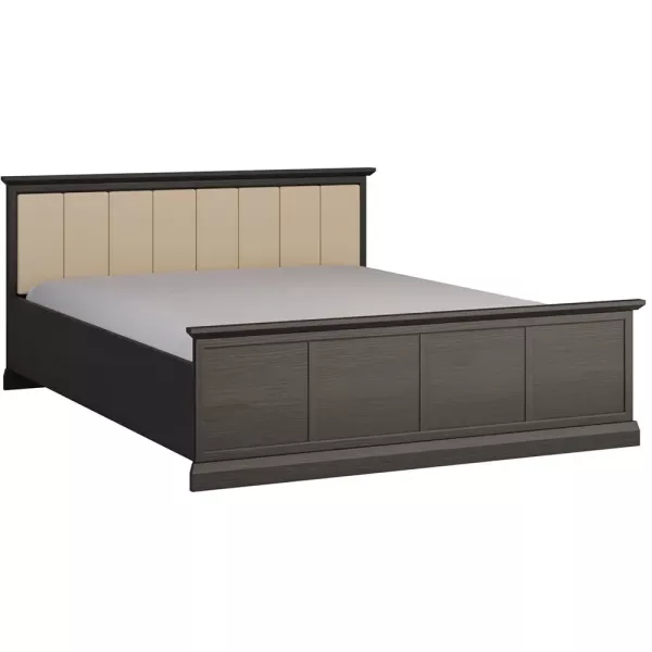 Łóżko Lucca L160 czarny grafit 517412