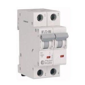 Wyłącznik nadprądowy 2P C 20A 6kA AC, HN-C20/2 | 194872 Eaton Wyłącznik nadprądowy 2P C 20A 6kA AC, HN-C20/2 | 194872 Eaton