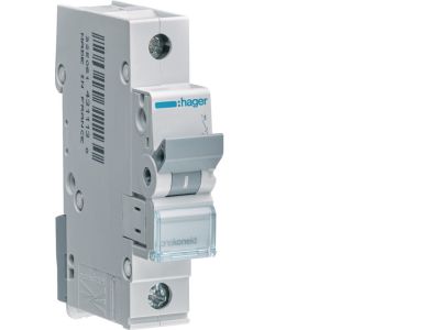 Wyłącznik nadprądowy 6kA 1P B 63A MCB | MBN163E Hager