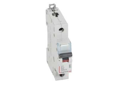 Wyłącznik nadprądowy S 301 1P B 2A 6000A serii DX3 | 407426 Legrand