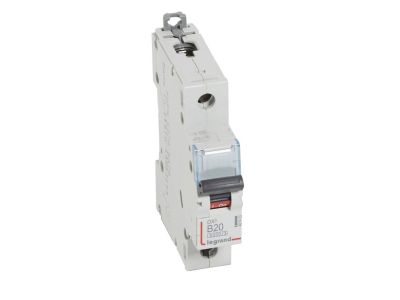 Wyłącznik nadprądowy S301 1P B 20A 6000A serii DX3 | 407433 Legrand