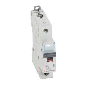 Wyłącznik nadprądowy S 301 1P B 3A 6000A serii DX3 | 407427 Legrand Wyłącznik nadprądowy S 301 1P B 3A 6000A serii DX3 | 407427 Legrand