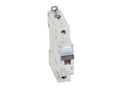 Wyłącznik nadprądowy S 301 1P B 3A 6000A serii DX3 | 407427 Legrand