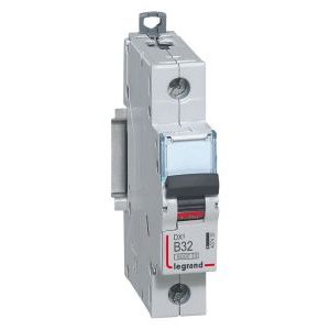 Wyłącznik nadprądowy S301 1P B 32A 6000A serii DX3 | 407435 Legrand Wyłącznik nadprądowy S301 1P B 32A 6000A serii DX3 | 407435 Legrand