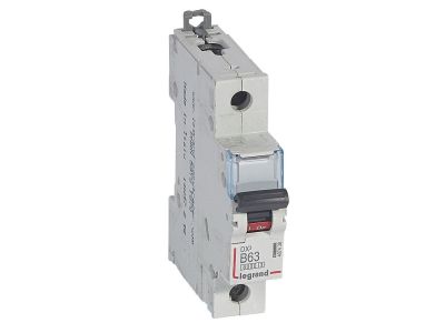 Wyłącznik nadprądowy S 301 1P B 63A 6000A serii DX3 | 407438 Legrand