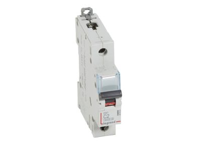 Wyłącznik nadprądowy S301 1P C 2A 6000A serii DX3 | 407663 Legrand
