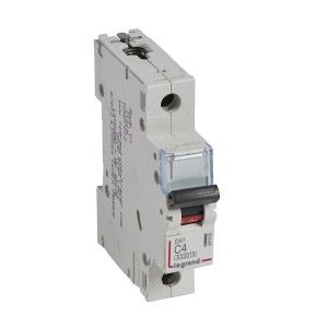 Wyłącznik nadprądowy S301 1P C 4A 6000A serii DX3 | 407665 Legrand Wyłącznik nadprądowy S301 1P C 4A 6000A serii DX3 | 407665 Legrand