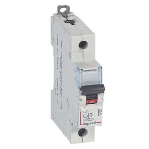 Wyłącznik nadprądowy S 301 1P C 40A 6000A serii DX3 | 407674 Legrand Wyłącznik nadprądowy S 301 1P C 40A 6000A serii DX3 | 407674 Legrand