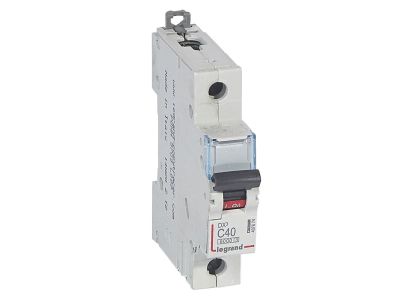 Wyłącznik nadprądowy S 301 1P C 40A 6000A serii DX3 | 407674 Legrand
