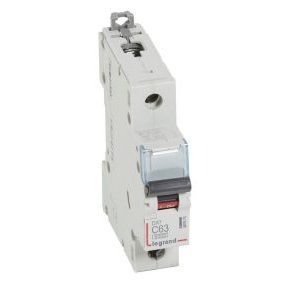 Wyłącznik nadprądowy S 301 1P C 63A 6000A serii DX3 | 407676 Legrand Wyłącznik nadprądowy S 301 1P C 63A 6000A serii DX3 | 407676 Legrand