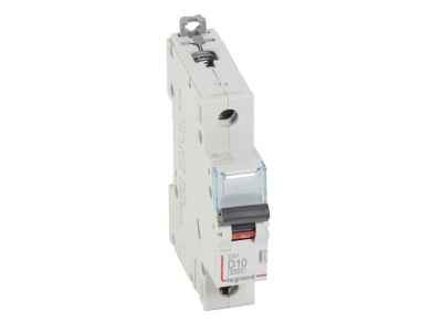 Wyłącznik nadprądowy S 301 1P D 10A 6000A serii DX3 | 407969 Legrand