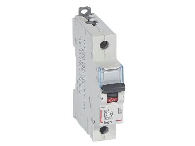 Wyłącznik nadprądowy S 301 1P D 16A 6000A serii DX3 | 407971 Legrand