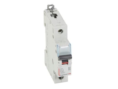 Wyłącznik nadprądowy S 301 1P D 2A 6000A serii DX3 | 407964 Legrand