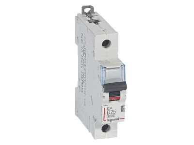 Wyłącznik nadprądowy S 301 1P D 25A 6000A serii DX3 | 407973 Legrand