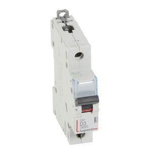 Wyłącznik nadprądowy S 301 1P D 3A 6000A serii DX3 | 407965 Legrand Wyłącznik nadprądowy S 301 1P D 3A 6000A serii DX3 | 407965 Legrand