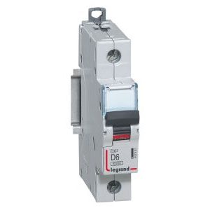 Wyłącznik nadprądowy S 301 1P D 6A 6000A serii DX3 | 407967 Legrand Wyłącznik nadprądowy S 301 1P D 6A 6000A serii DX3 | 407967 Legrand