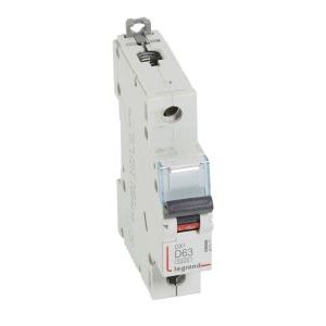 Wyłącznik nadprądowy S 301 1P D 63A 6000A serii DX3 | 407977 Legrand Wyłącznik nadprądowy S 301 1P D 63A 6000A serii DX3 | 407977 Legrand