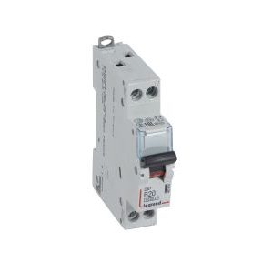 Wyłącznik nadprądowy S 301N 1P+N B 20 6000A serii DX3 | 407476 Legrand Wyłącznik nadprądowy S 301N 1P+N B 20 6000A serii DX3 | 407476 Legrand