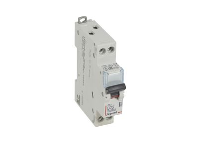 Wyłącznik nadprądowy S 301N 1P+N B 25 6000A serii DX3 | 407477 Legrand