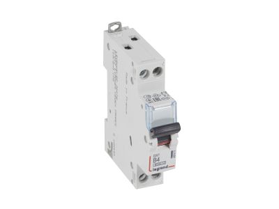 Wyłącznik nadprądowy S 301N 1P+N B 4 6000A serii DX3 | 407471 Legrand
