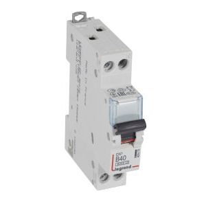Wyłącznik nadprądowy S 301N 1P+N B 40 6000A serii DX3 | 407479 Legrand Wyłącznik nadprądowy S 301N 1P+N B 40 6000A serii DX3 | 407479 Legrand