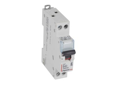 Wyłącznik nadprądowy S 301N 1P+N B 40 6000A serii DX3 | 407479 Legrand