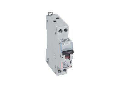 Wyłącznik nadprądowy S 301N 1P+N C 1 6000A serii DX3 | 407734 Legrand