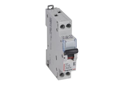Wyłącznik nadprądowy S 301N 1P+N C 10 6000A serii DX3 | 407740 Legrand