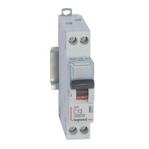 Wyłącznik nadprądowy S 301N 1P+N C 13 6000A serii DX3 | 407741 Legrand Wyłącznik nadprądowy S 301N 1P+N C 13 6000A serii DX3 | 407741 Legrand