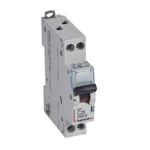 Wyłącznik nadprądowy S 301N 1P+N C 25 6000A serii DX3 | 407744 Legrand Wyłącznik nadprądowy S 301N 1P+N C 25 6000A serii DX3 | 407744 Legrand