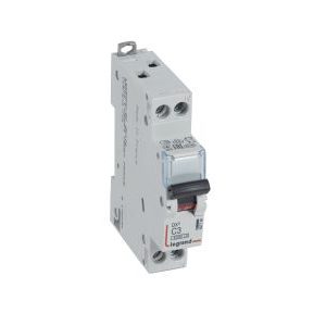 Wyłącznik nadprądowy S 301N 1P+N C 3 6000A serii DX3 | 407736 Legrand Wyłącznik nadprądowy S 301N 1P+N C 3 6000A serii DX3 | 407736 Legrand