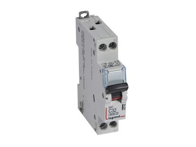 Wyłącznik nadprądowy S 301N 1P+N C 32 6000A serii DX3 | 407745 Legrand