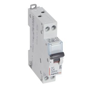 Wyłącznik nadprądowy S 301N 1P+N C 4 6000A serii DX3 | 407737 Legrand Wyłącznik nadprądowy S 301N 1P+N C 4 6000A serii DX3 | 407737 Legrand